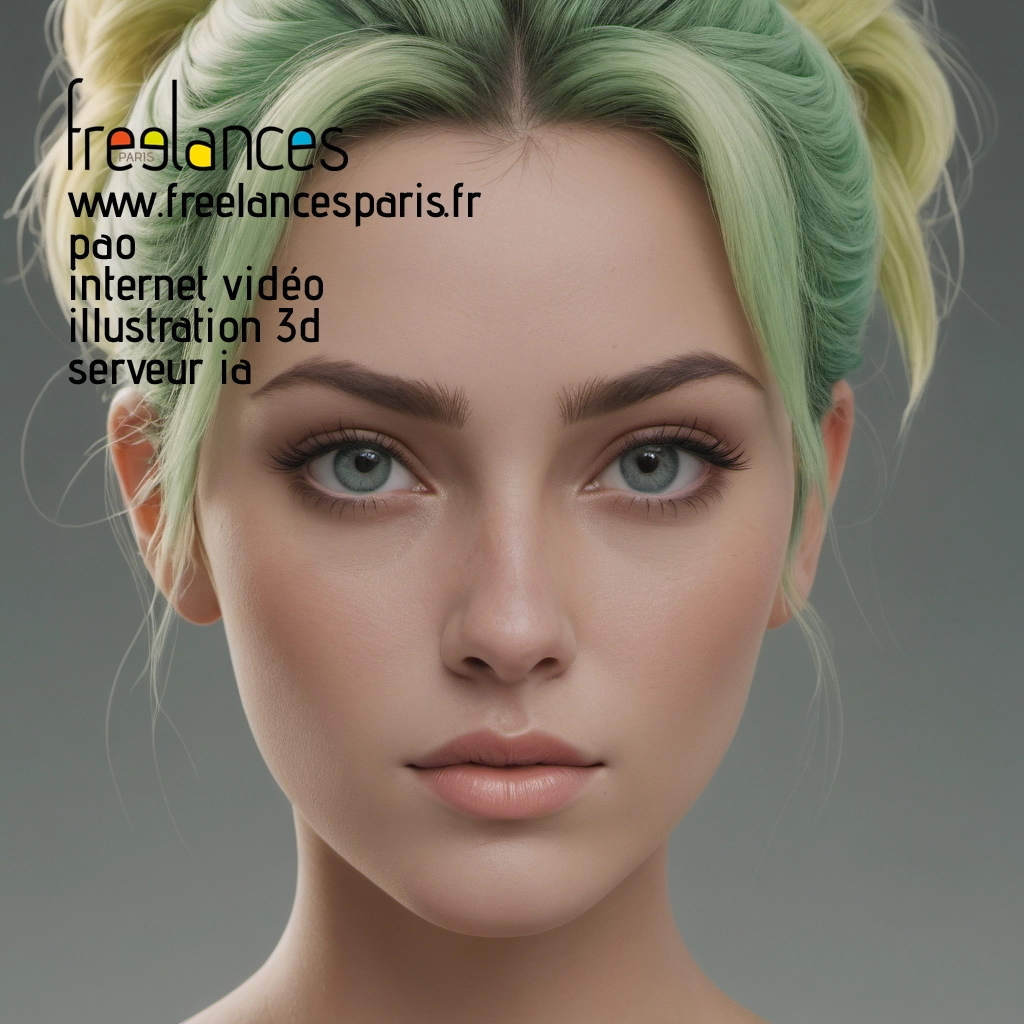 Pao mise en page internet vidéo illustration 3d serveur IA générative AI freelance paris studio de création magazines 8l3vnf90